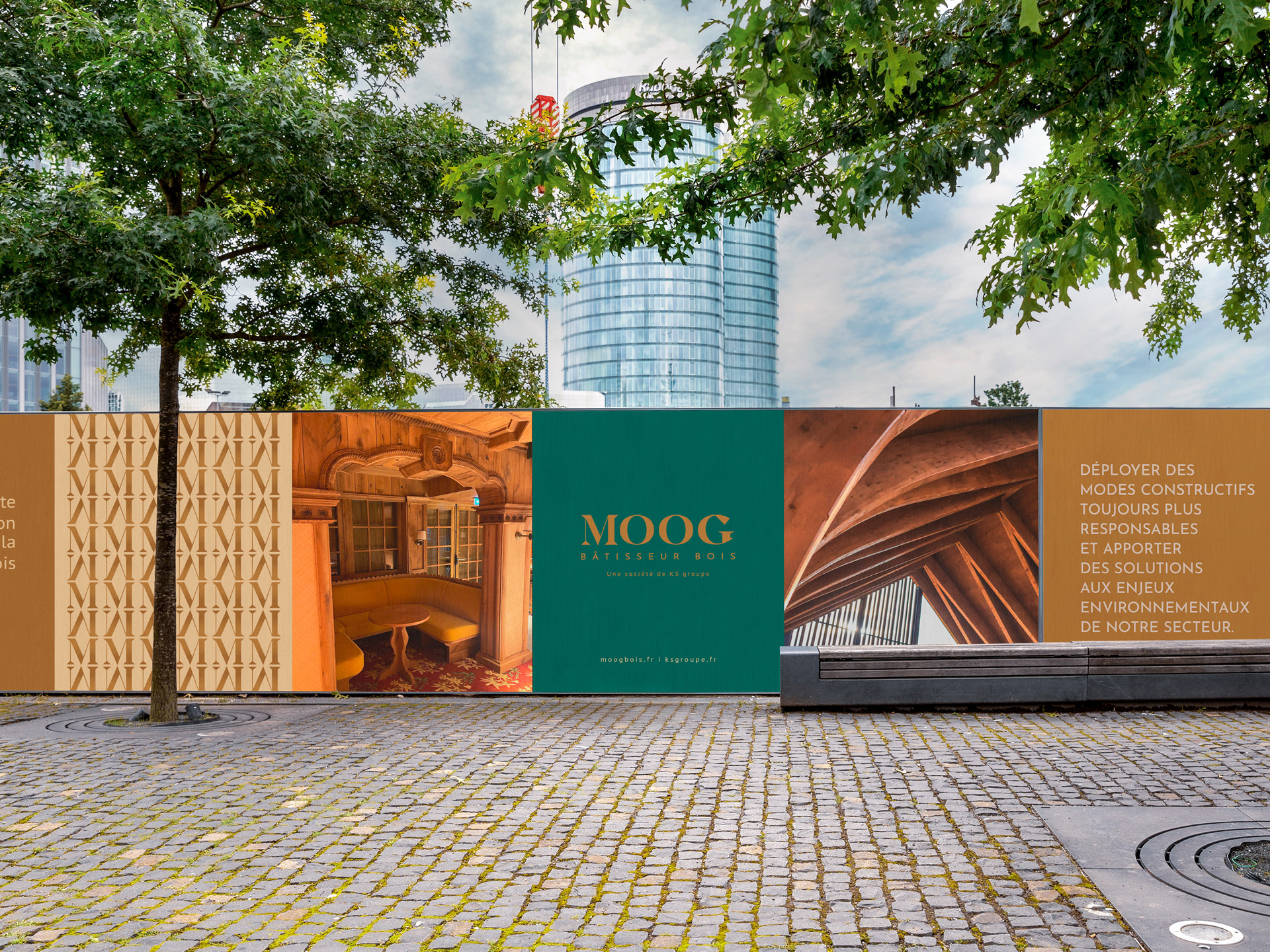 ReBranding stratégique pour Moog Construction Bois - KS Groupe