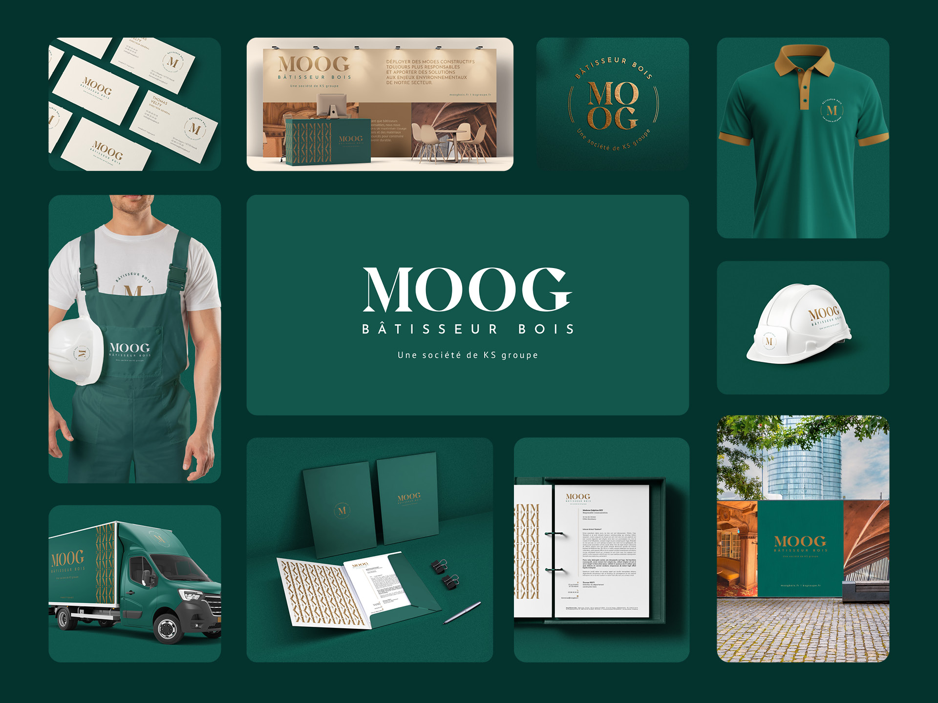 ReBranding stratégique pour Moog Construction Bois - KS Groupe