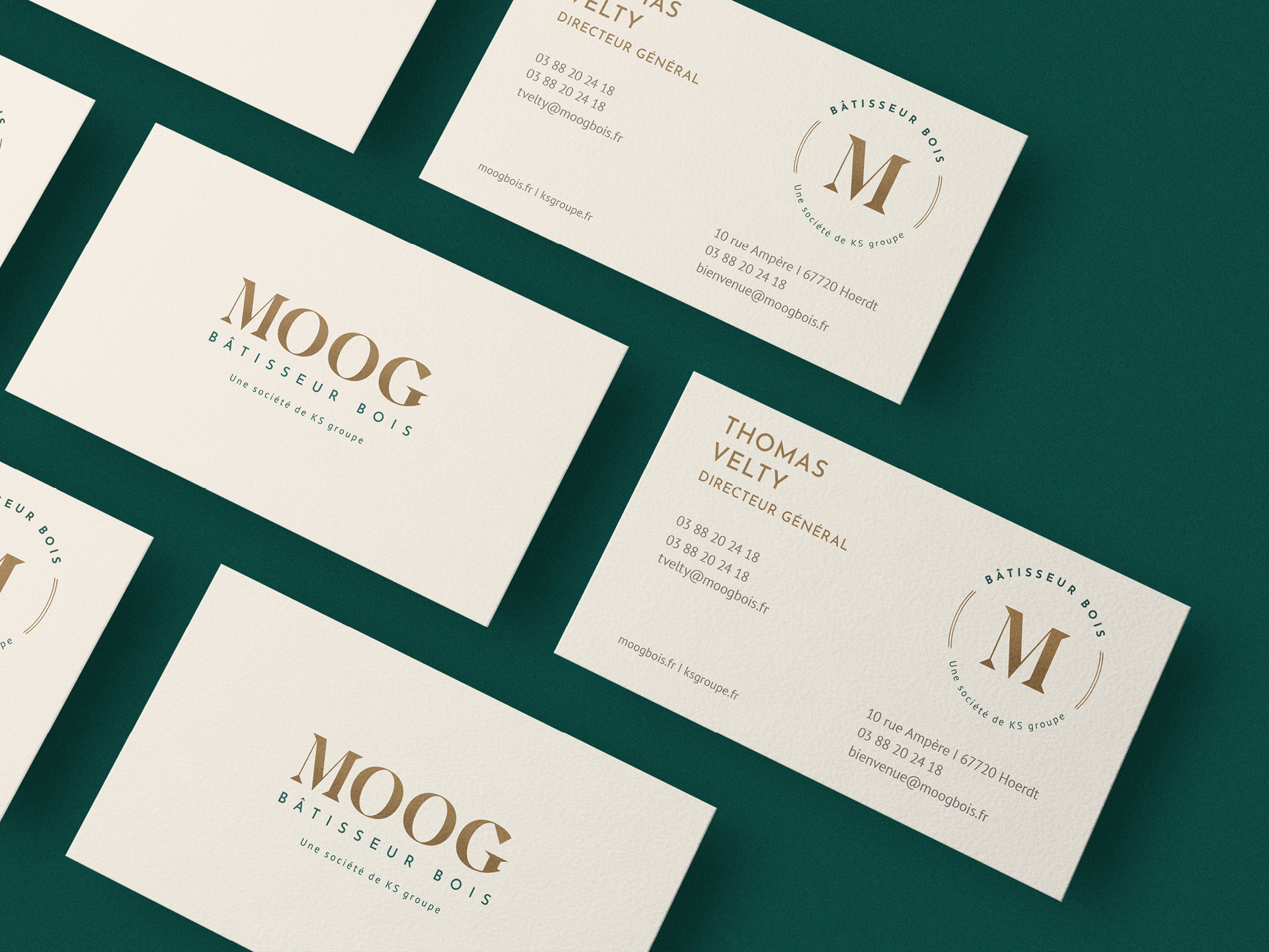 ReBranding stratégique pour Moog Construction Bois - KS Groupe