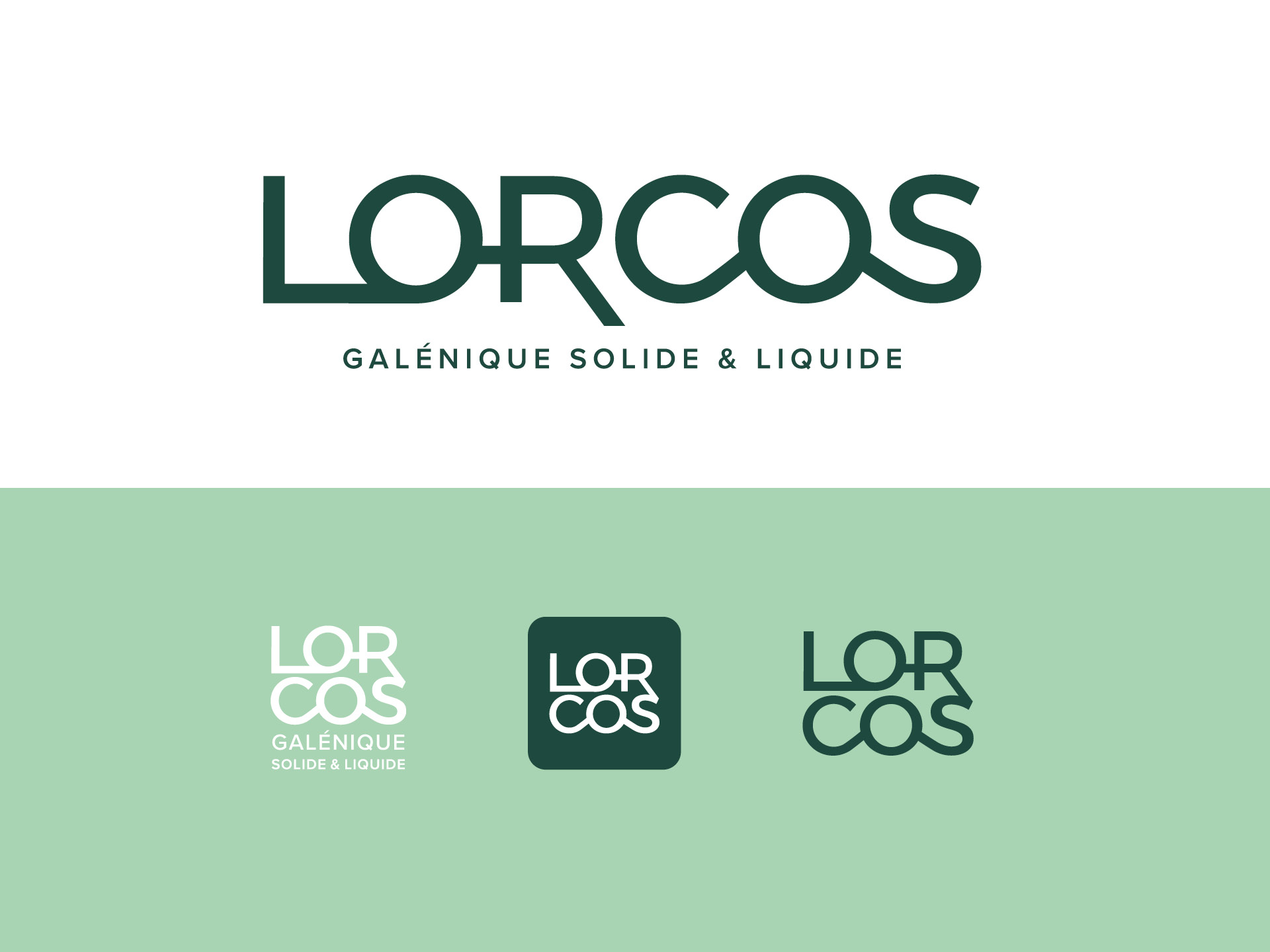 Site web et branding logo pour LORCOS