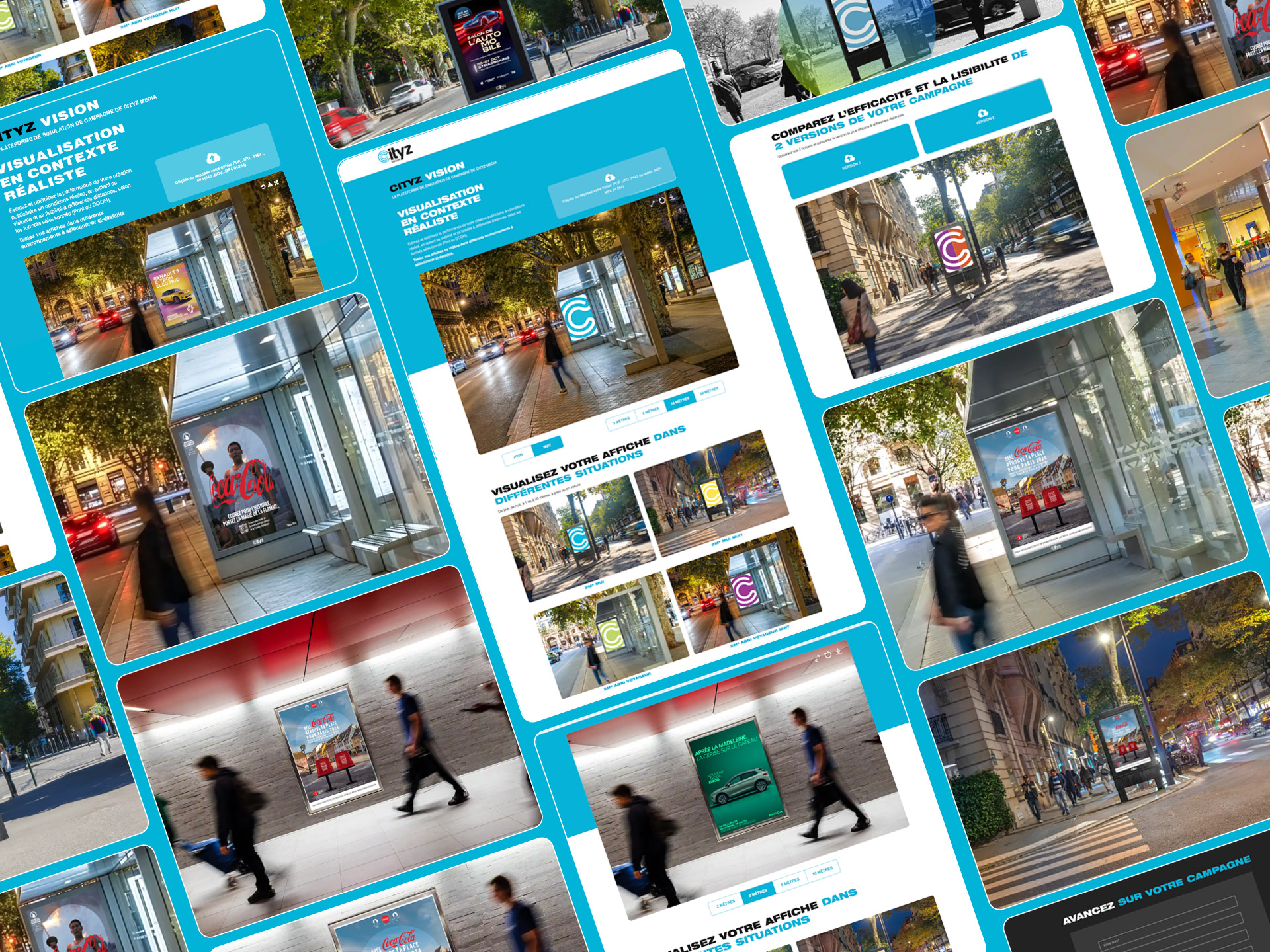 Web Application OOH Cityz Vision