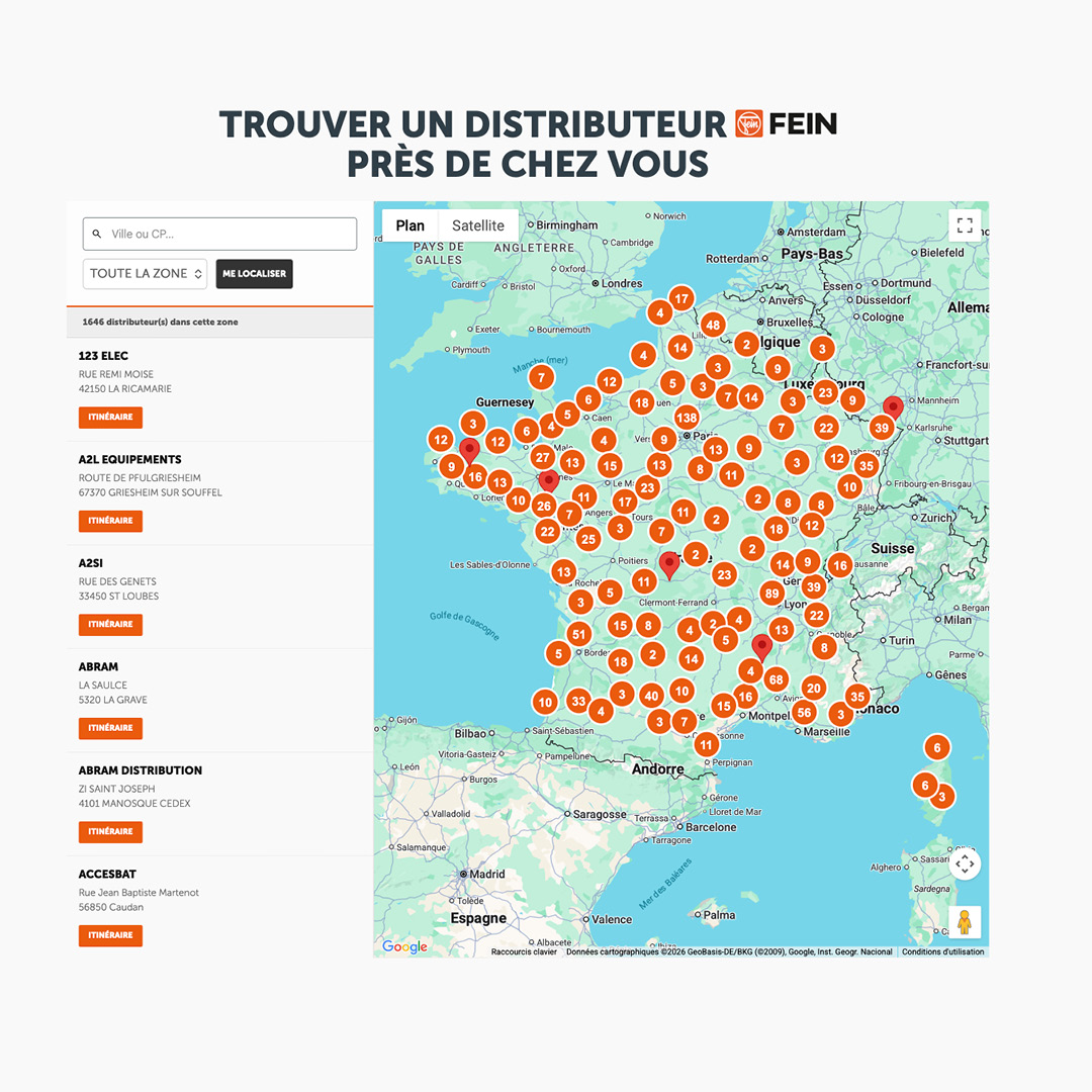 Opération 70 ans Anniversaire FEIN - Instants Gagnant + Cash-Back